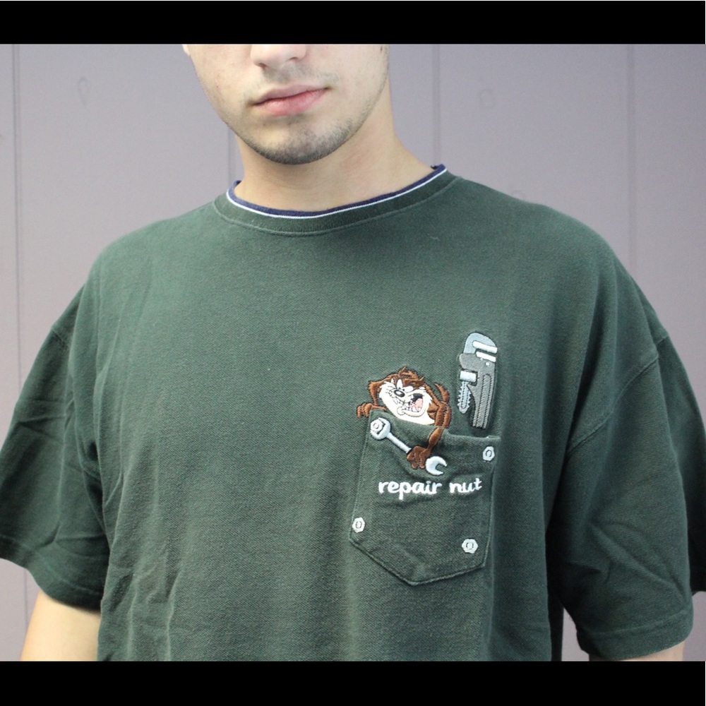 Vintage Warner Bros Tasmanian Devil Short Sleeve